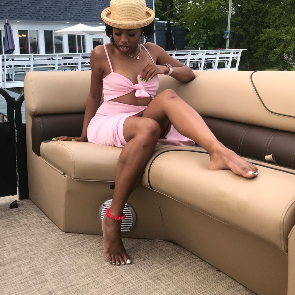Lady in Pink